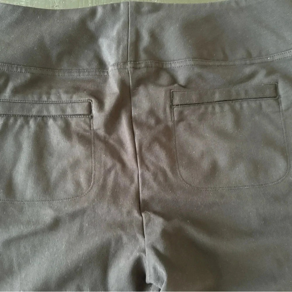 NINE WEST Size Large L Black Women's Pull-On Skinny Leggings Stretch Pants - Picture 4 of 5